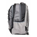 Aqsa ALB54 Stylish Laptop Bag (Black and Grey)
